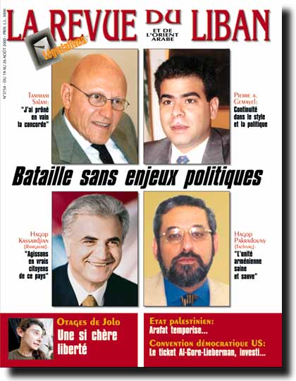 Couverture de la Semaine